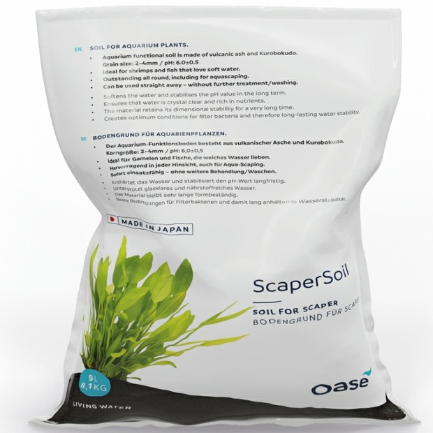 Oase Scaperline Soil noir 9l
