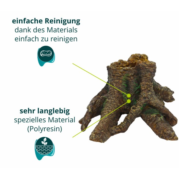 Hobby souche d’arbre grotte 1
