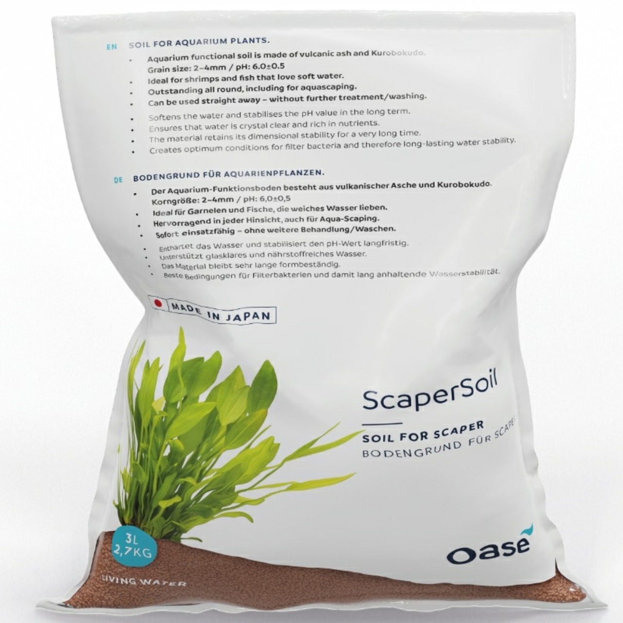 Oase Scaperline Soil brun 3l