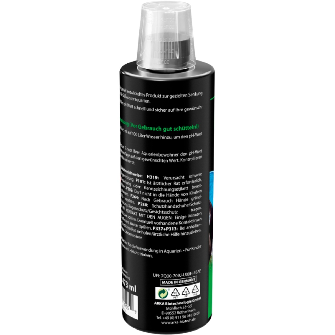 Arka PH Decrease, réducteur