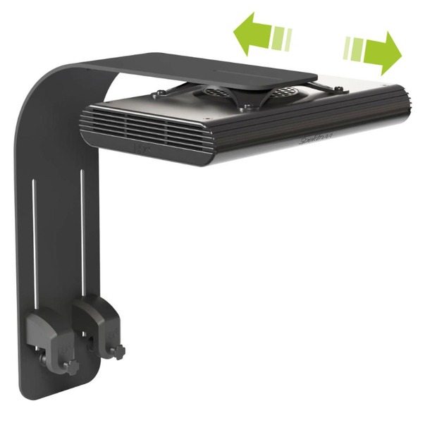 D-D Universal Slimline bras de fixation BlackDesigner Bracket