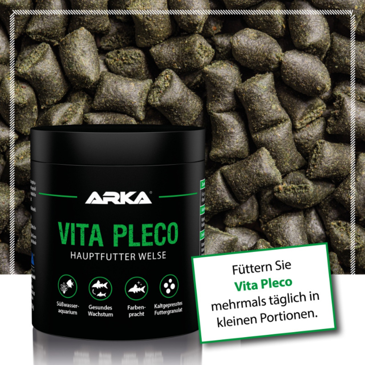 ARKA Vita Pleco nourriture poissons-chats 250 ml