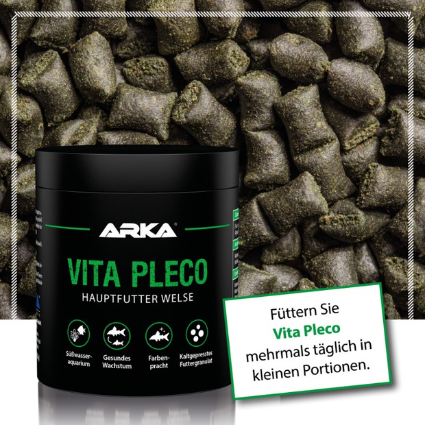 ARKA Vita Pleco nourriture poissons-chats 250 ml