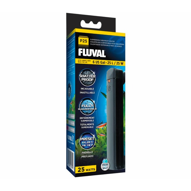 Fluval chauffage d’aquarium jusqu’à 25 l