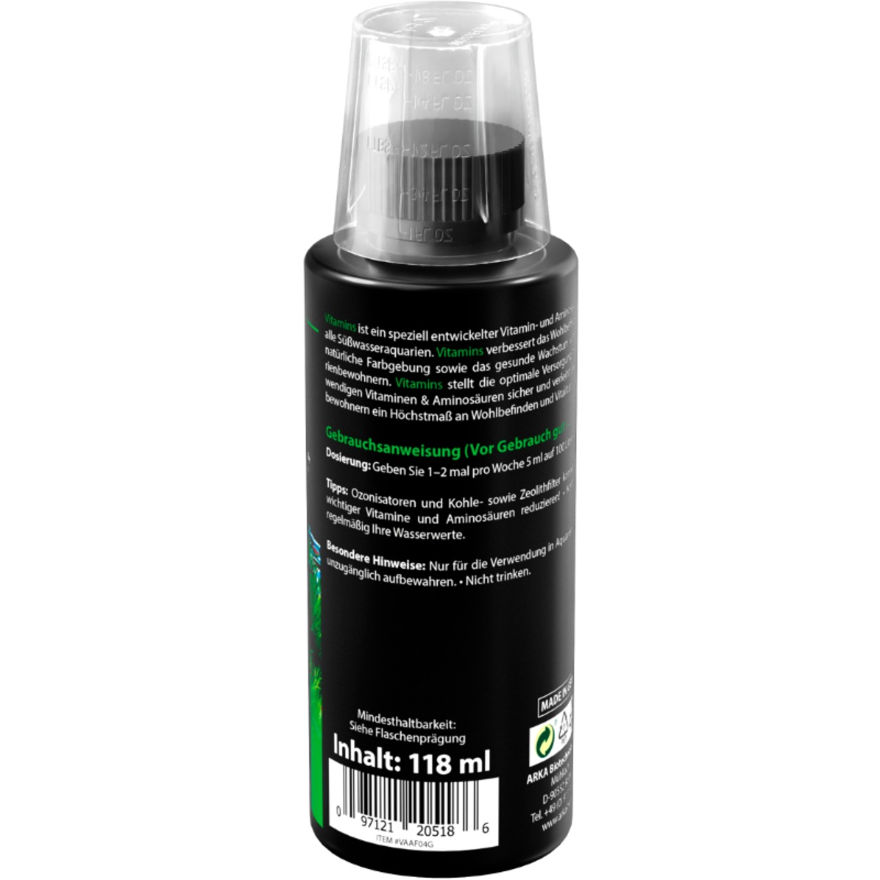 Arka vitamines & acides aminés 118 ml