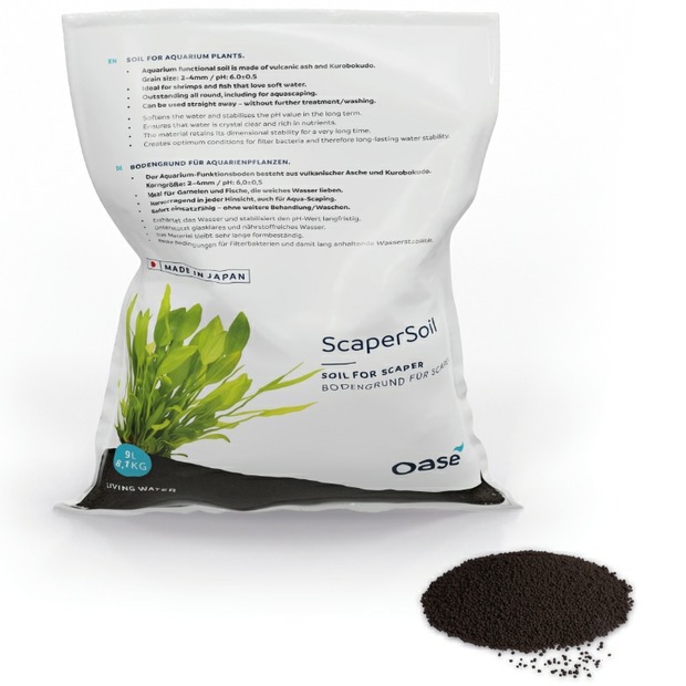 Oase Scaperline Soil noir 9l