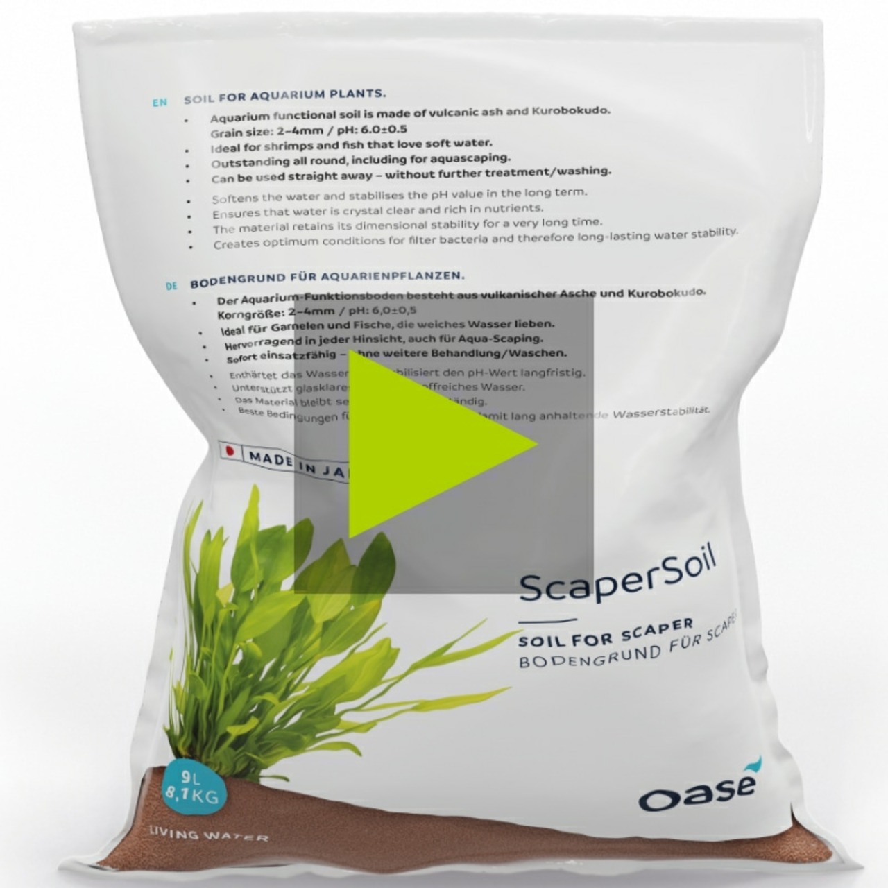 Oase Scaperline Soil brun 9l