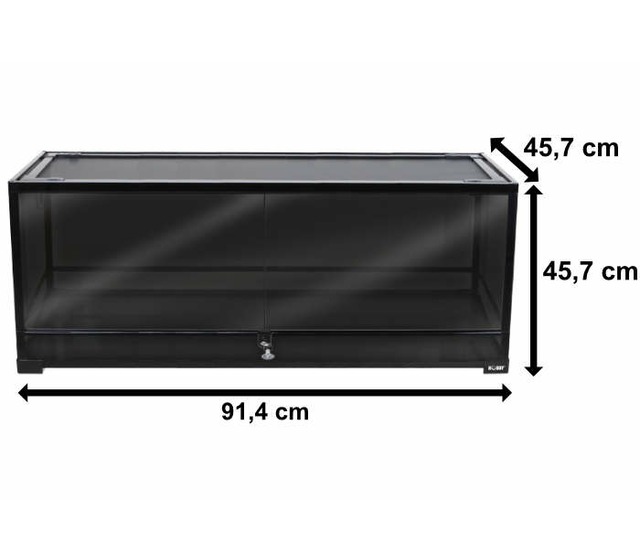 Dimensions du terrarium Hobby Terra Fix & Easy