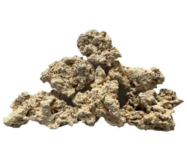 Composition d’exemple Arka Aquascape Rock Mixed avec 10 kg de roche récifale