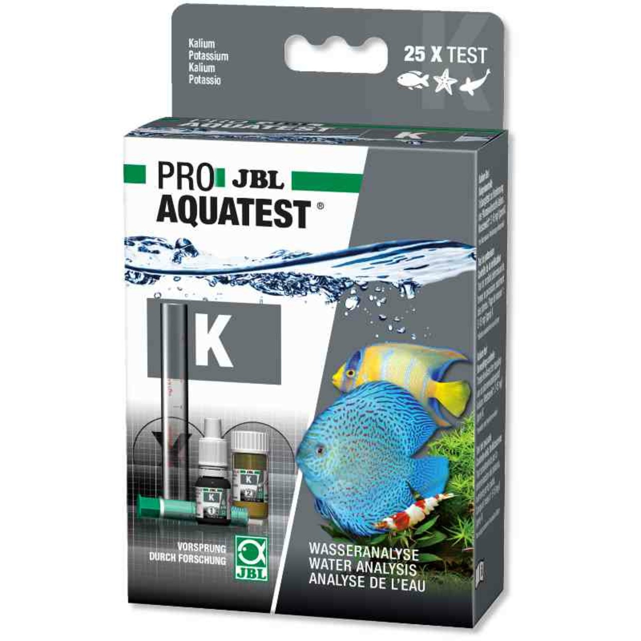 JBL K test d’eau potassium