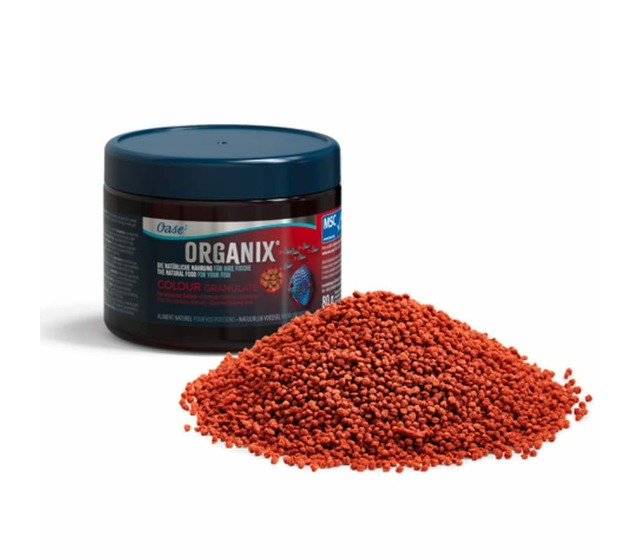 Cette image montre l’aliment ORGANIX Colour Granulate