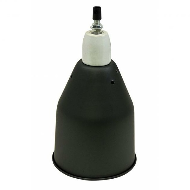 Lucky Reptile Thermo Socket + réflecteur (noir)