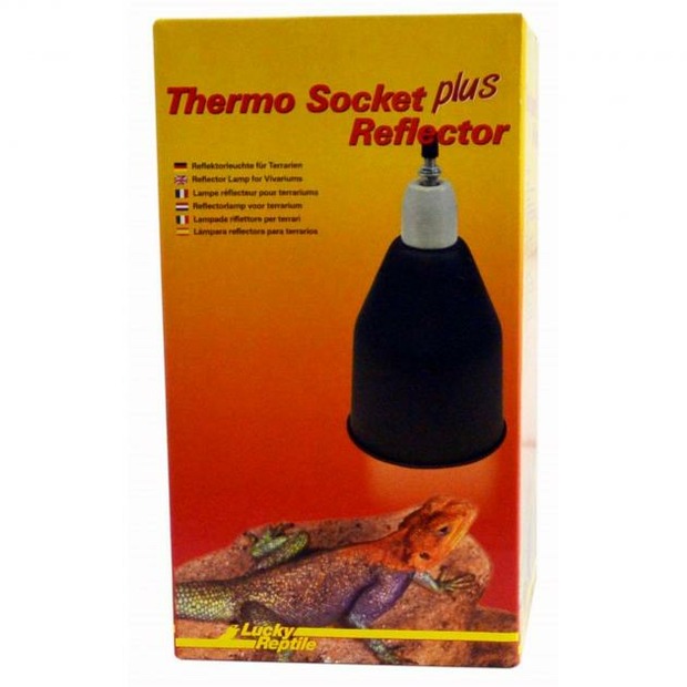 Lucky Reptile Thermo Socket + réflecteur (noir)