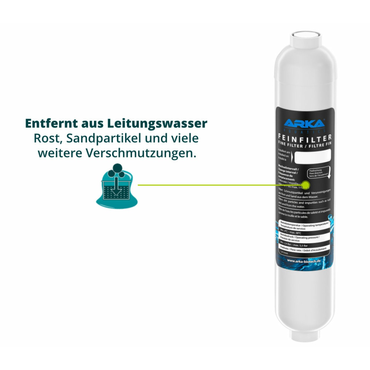 Arka myAqua filtre fin