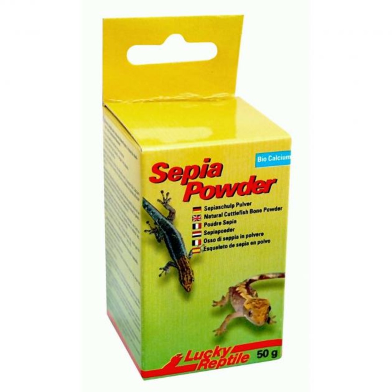 Lucky Reptile poudre de calcium seiche bio 50g