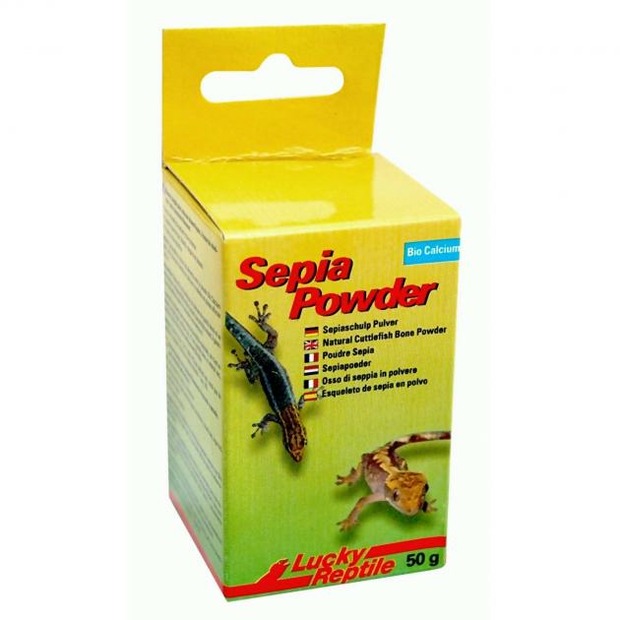 Lucky Reptile poudre de calcium seiche bio 50g