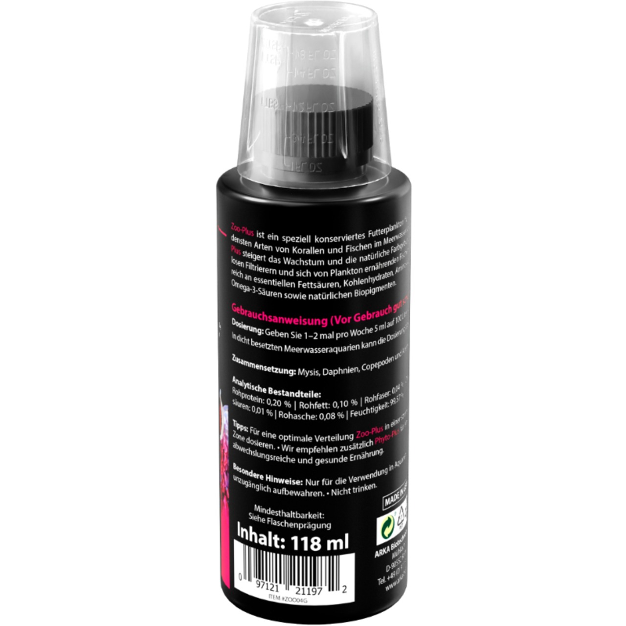 Arka Zooplankton 118 ml