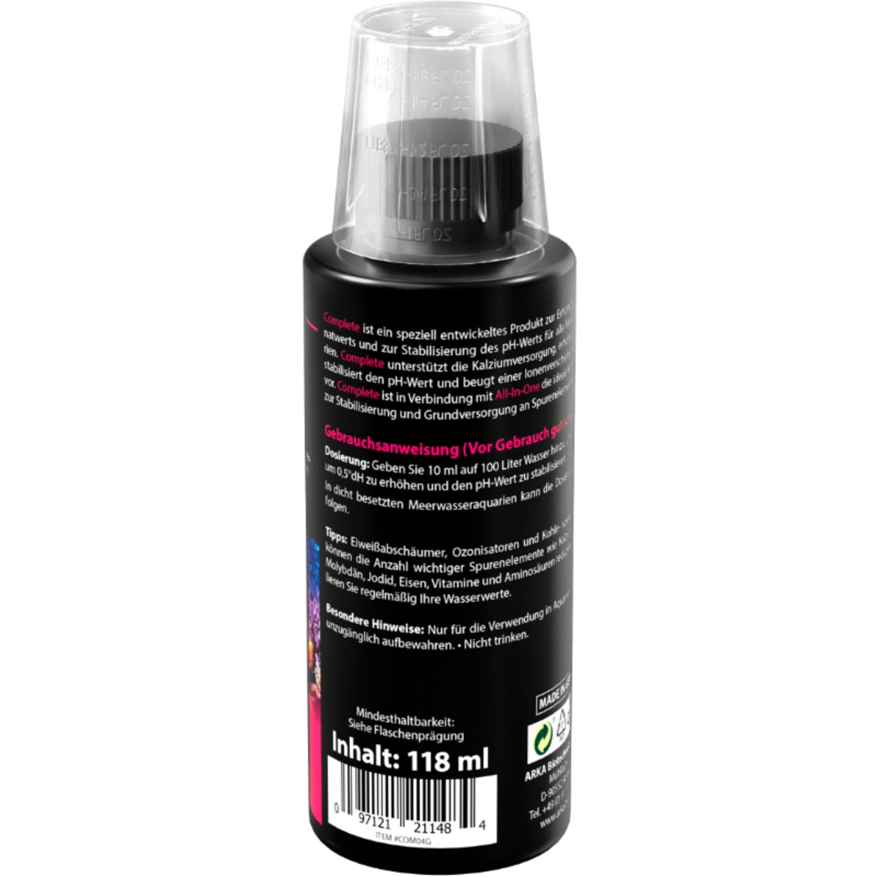 Arka stabilisation KH & pH 118 ml