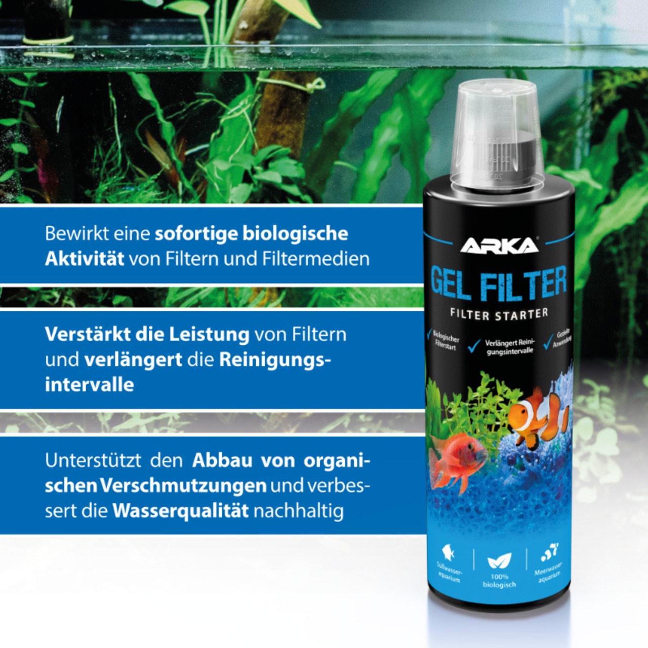 Arka Gel Filter activateur de filtre 236 ml