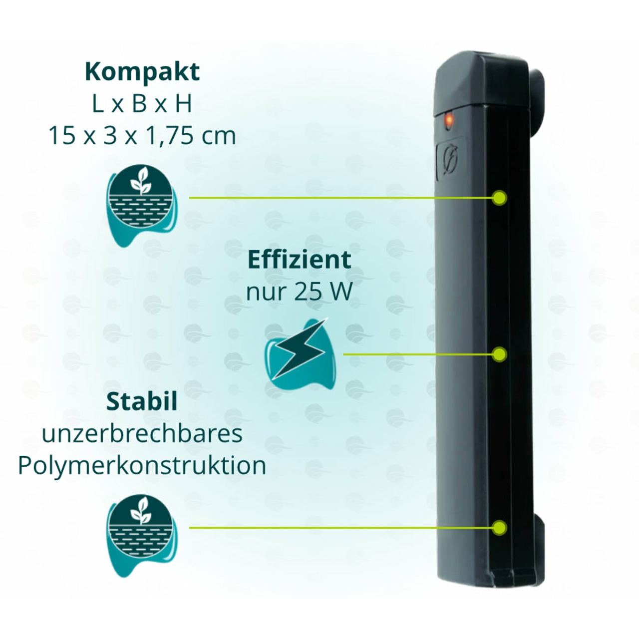 Fluval chauffage d’aquarium jusqu’à 25 l