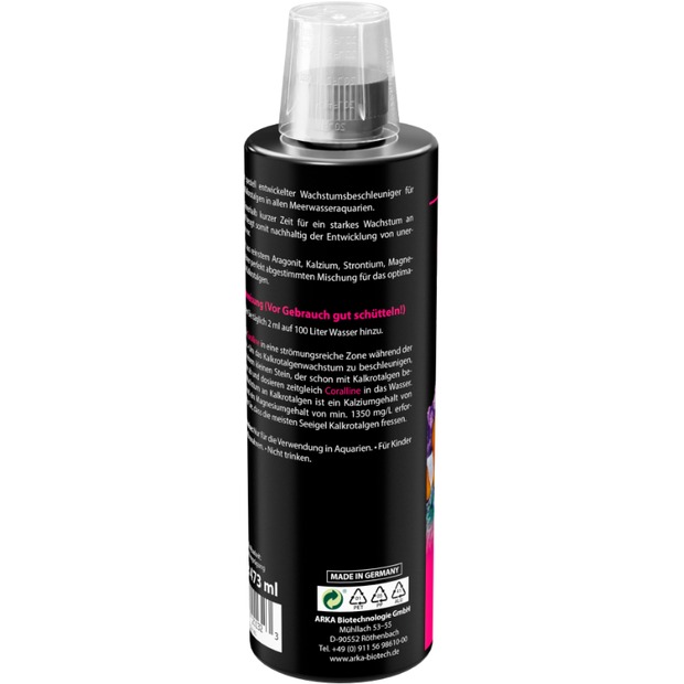 Arka Coralline algues rouges calcaires + 473 ml