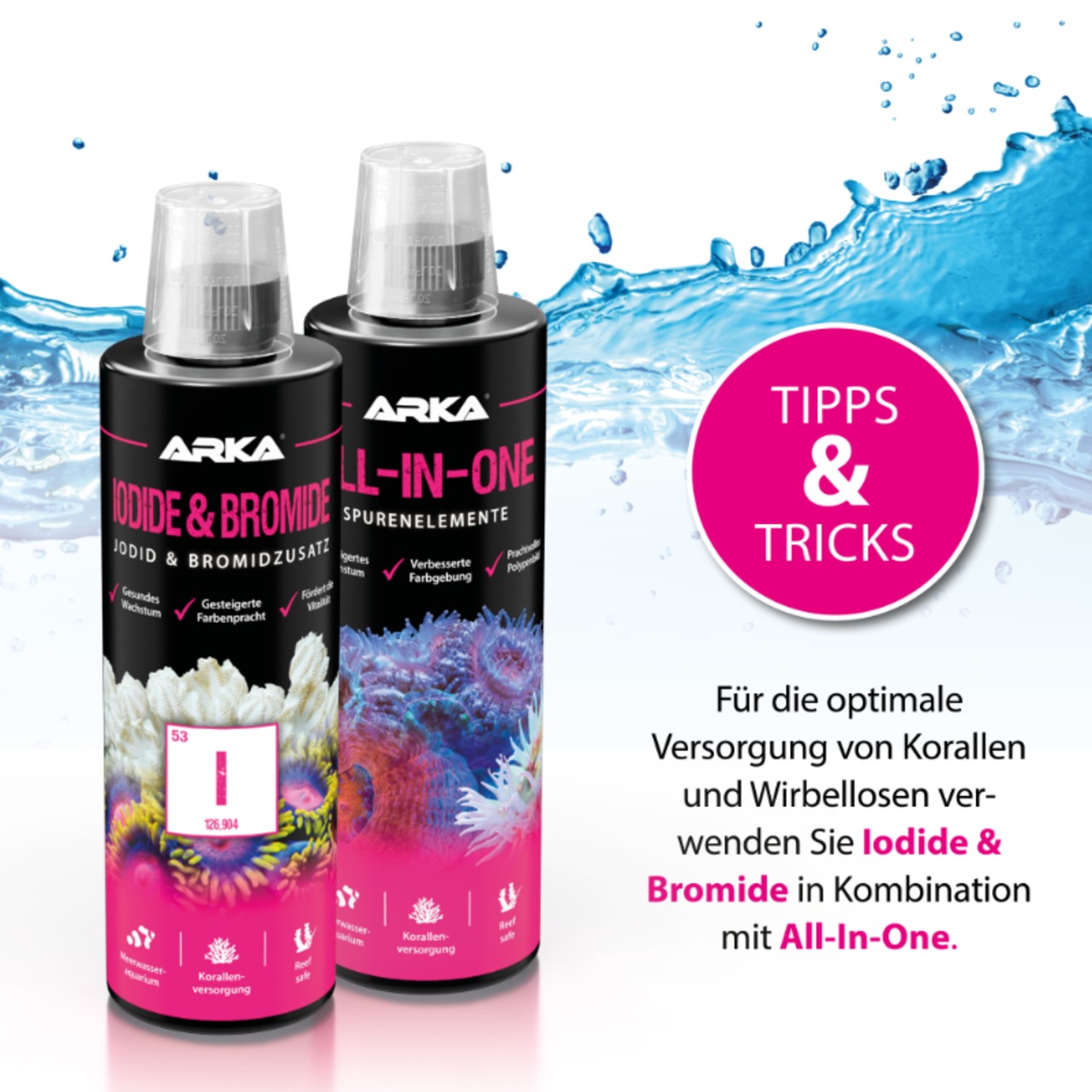 Arka additif iode et bromure 473 ml
