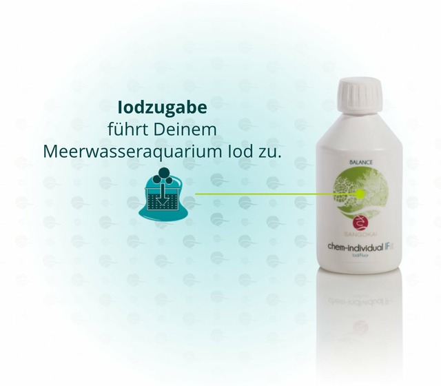 Cette image montre les propriétés de la solution iode-fluor Sangokai sango chem-individual IF