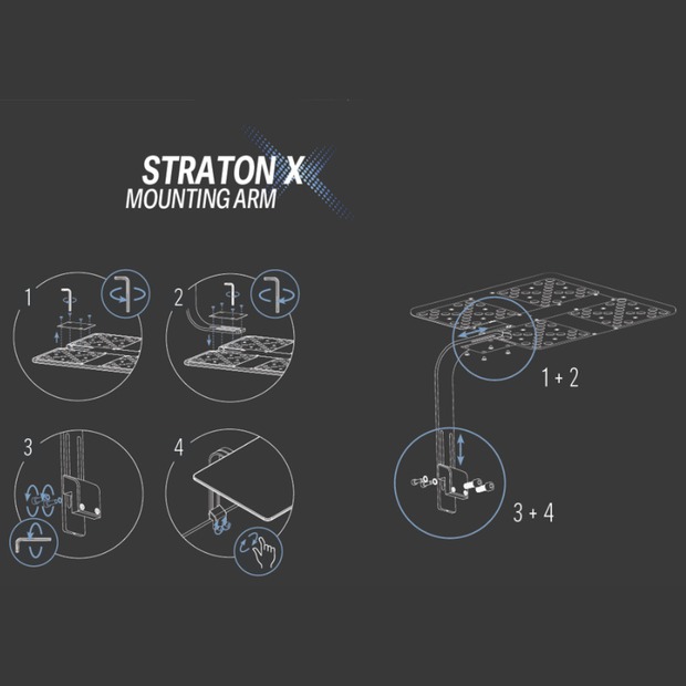 ATI Straton X bras de fixation