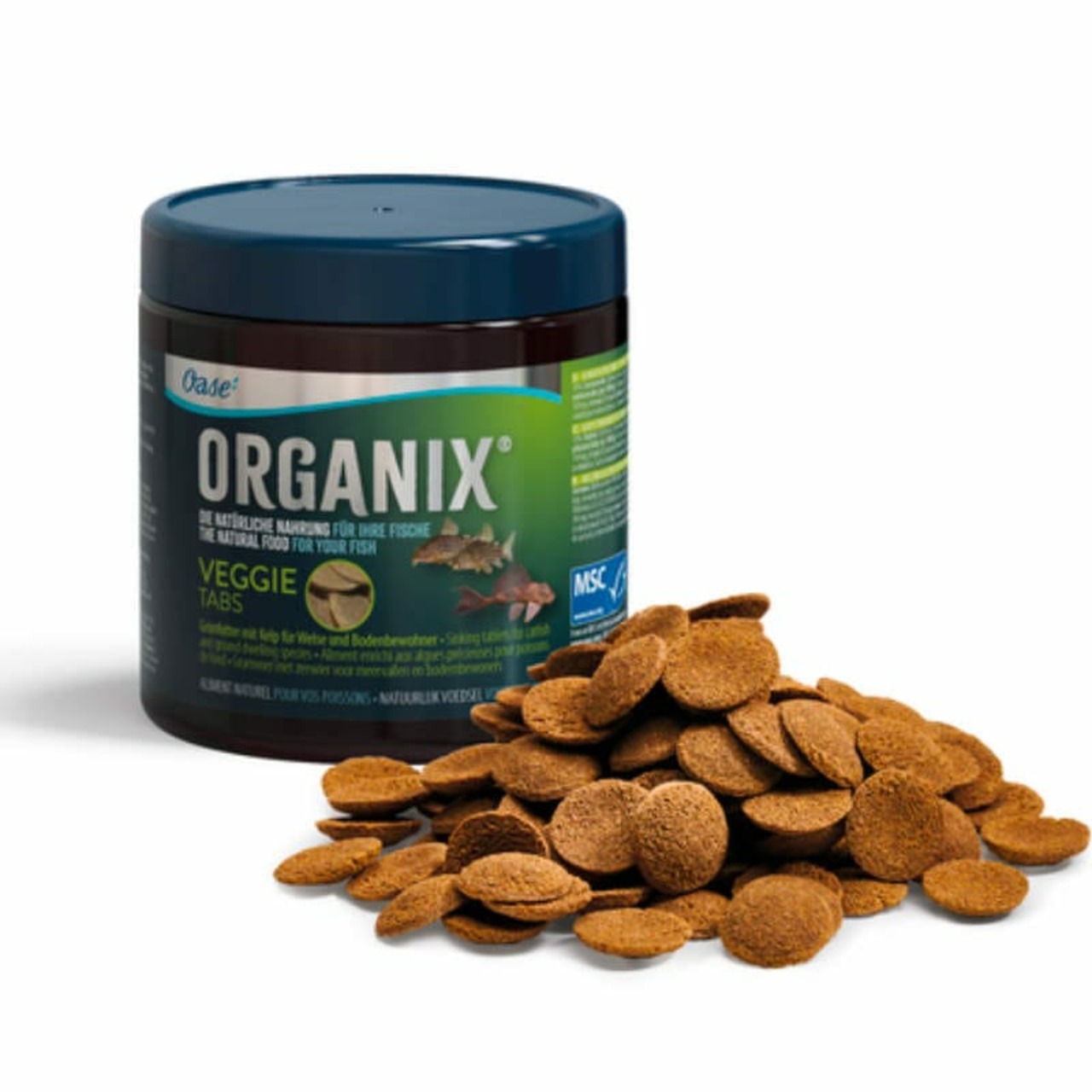 Oase Organix Veggie Tabs aliment pour poissons-chats