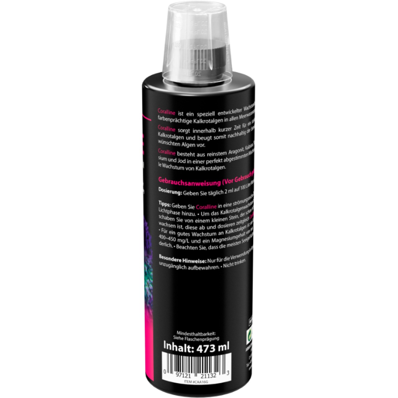 Arka Coralline algues rouges calcaires + 473 ml