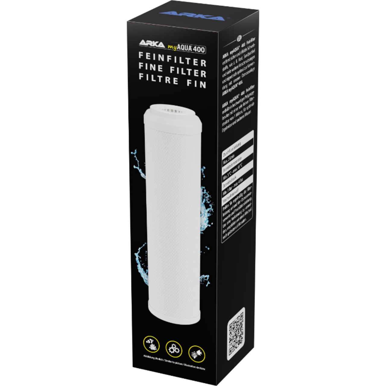 Arka myAqua 400 filtre fin