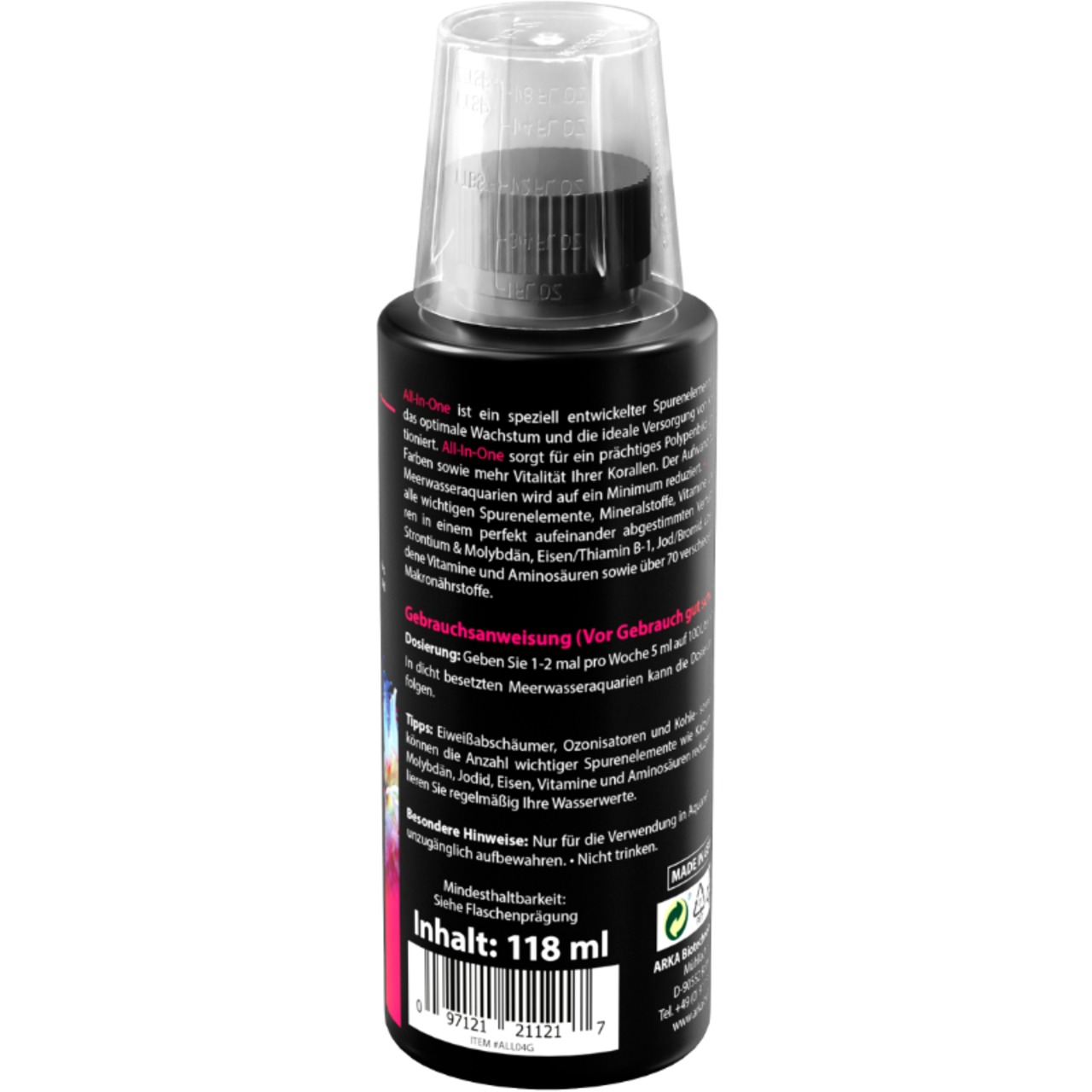 Arka All-In-One oligo-éléments 118 ml