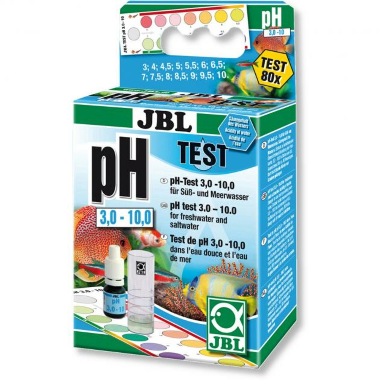 JBL pH 3,0-10,0 test