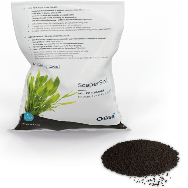 Oase Scaperline Soil noir 3l