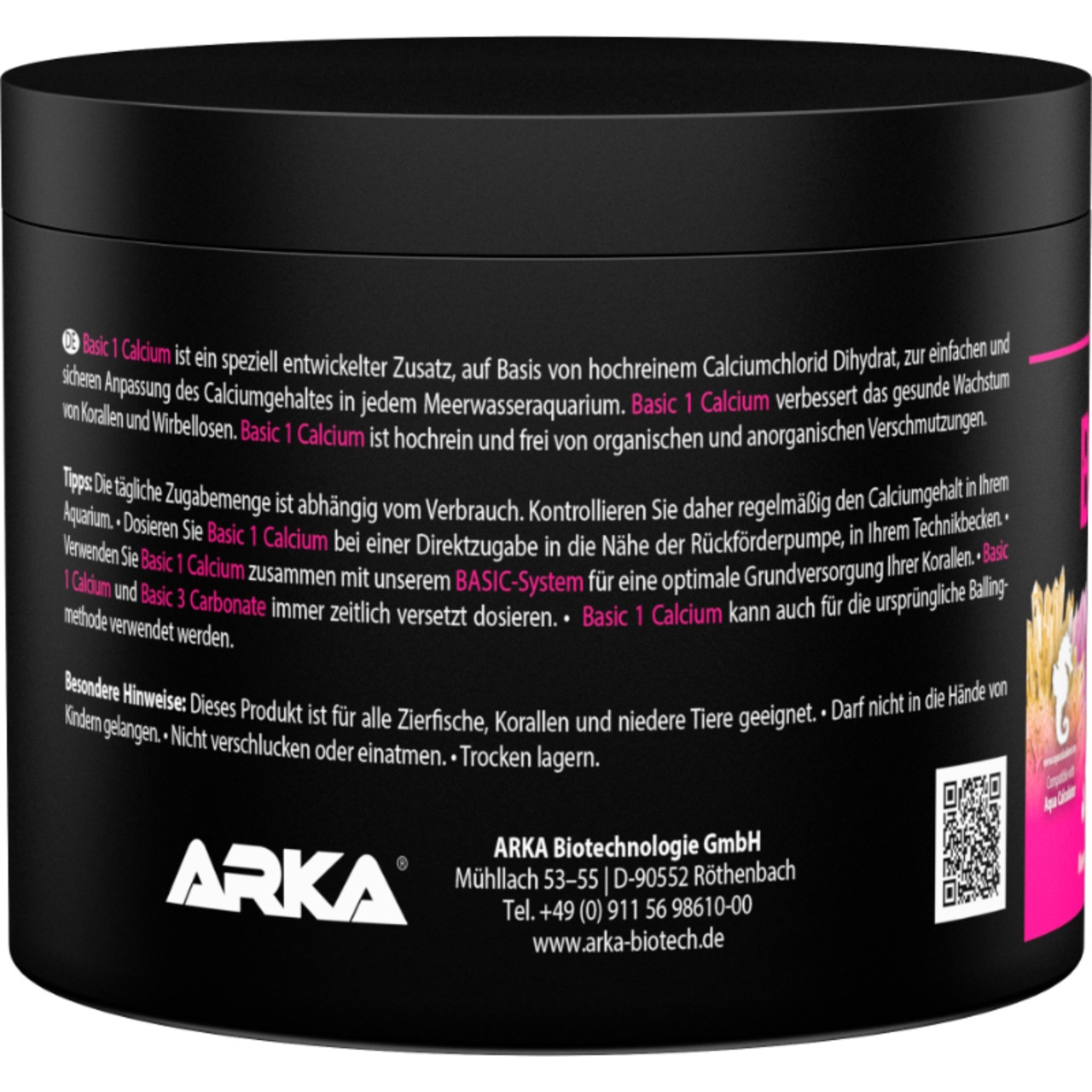Arka Basic 1 - Calcium 850 g