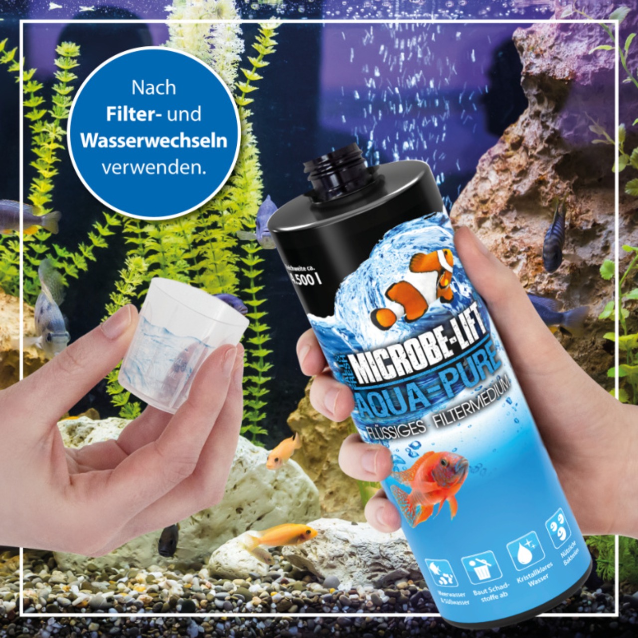 Arka Aqua-Pure masse filtrante 5 L