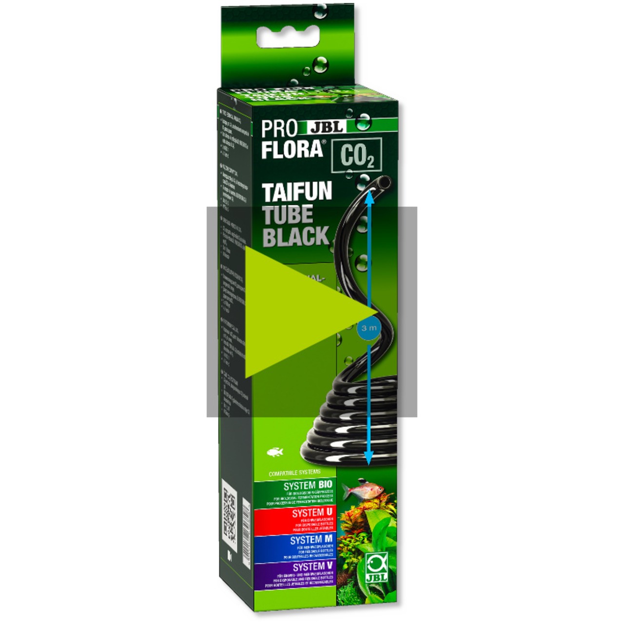 JBL ProFlora CO2 Taifun Tube noir