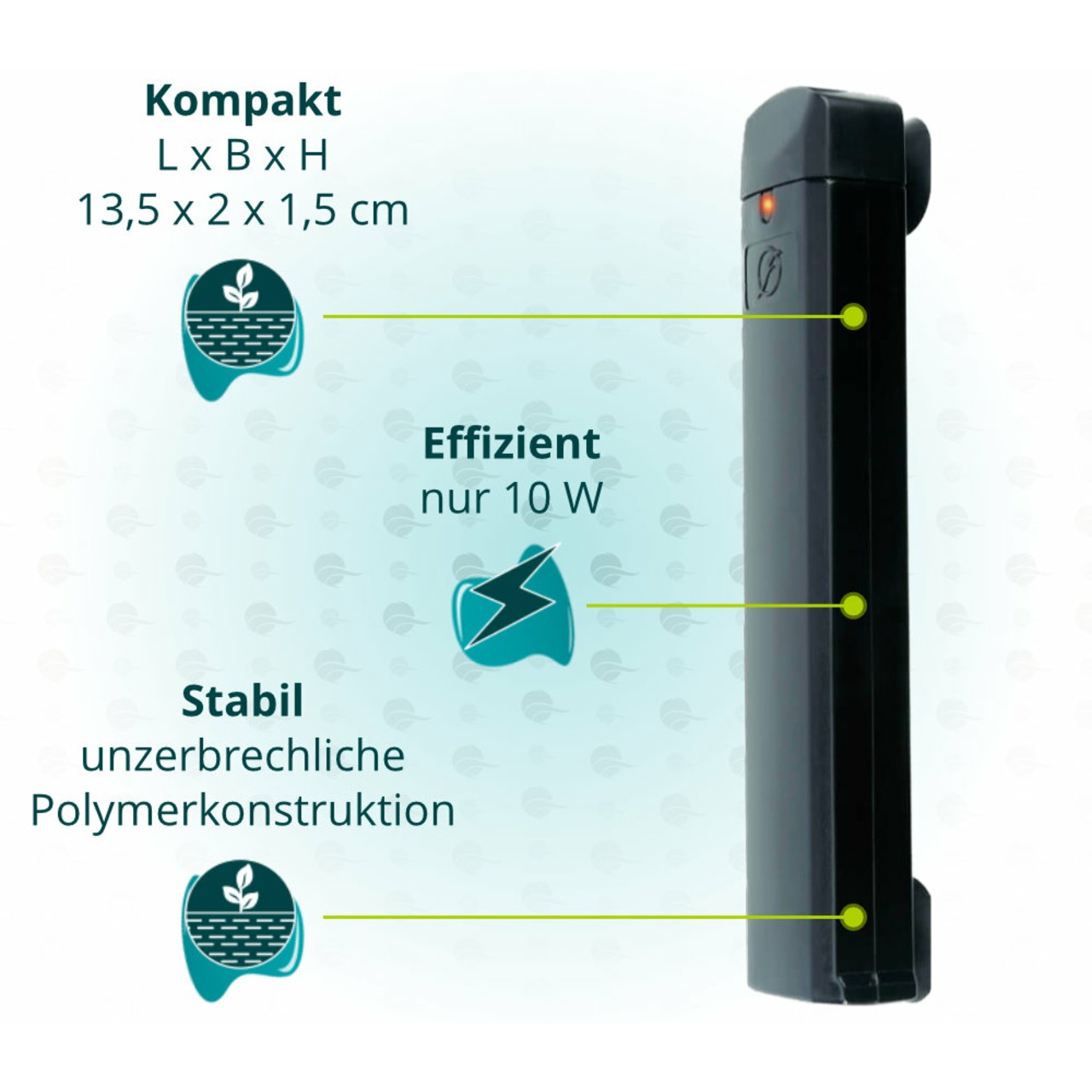 Fluval chauffages d’aquarium jusqu’à 10 l