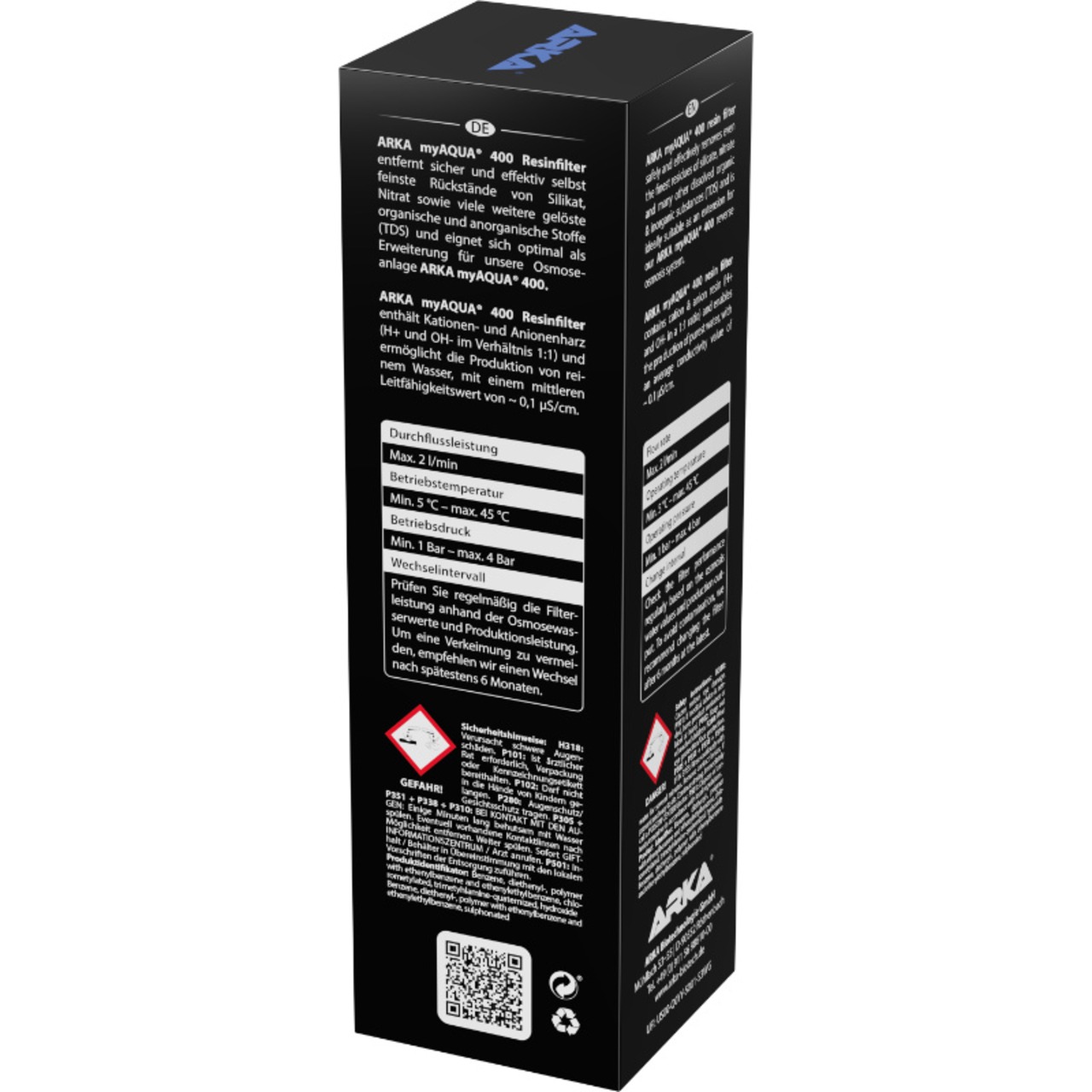 Arka myAqua 400 filtre résine