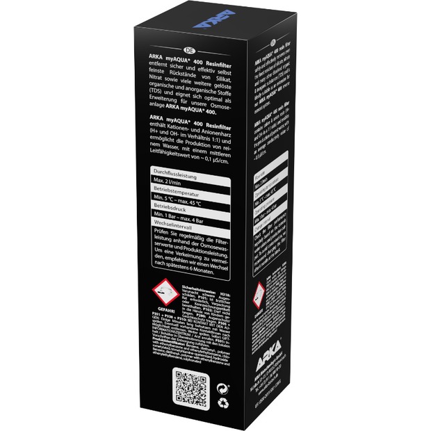 Arka myAqua 400 filtre résine