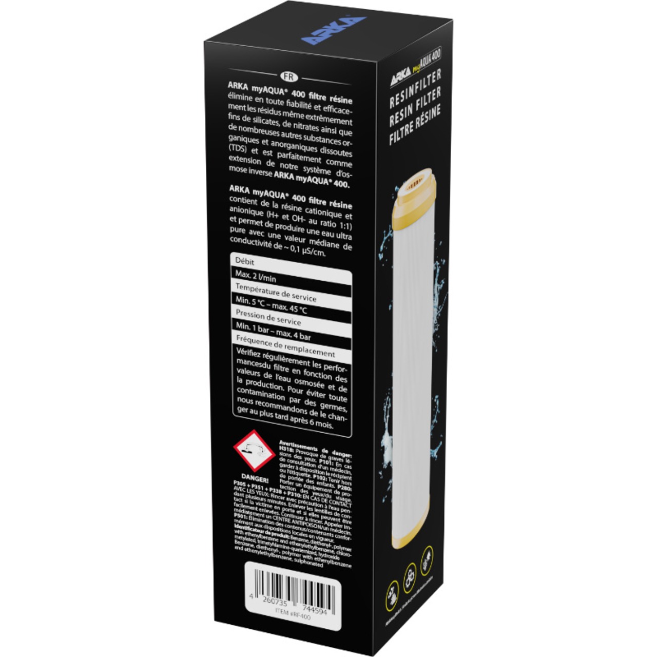 Arka myAqua 400 filtre résine