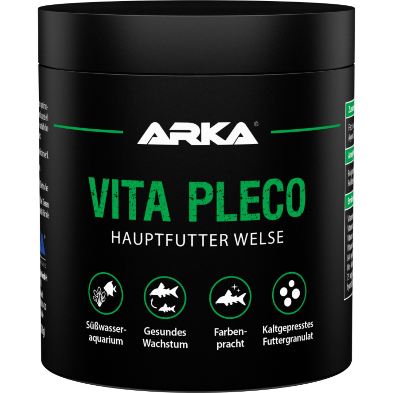 ARKA Vita Pleco nourriture poissons-chats 250 ml