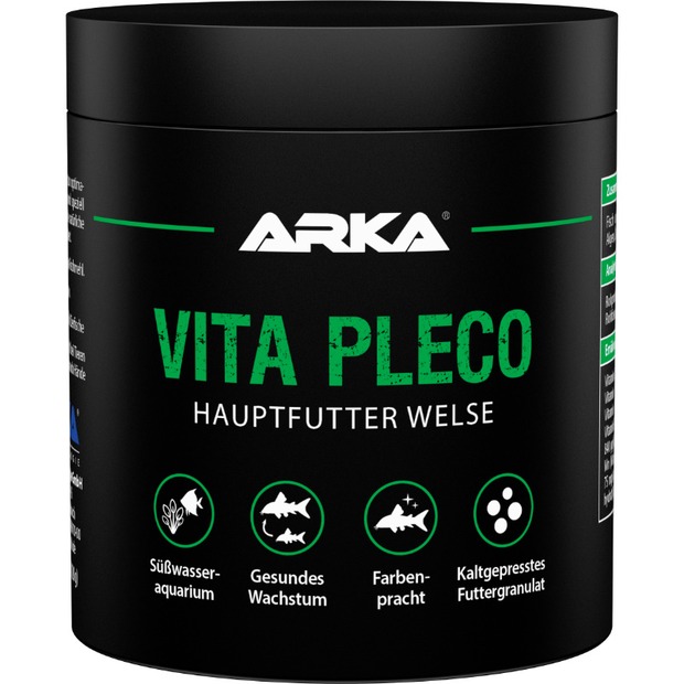 ARKA Vita Pleco nourriture poissons-chats 250 ml