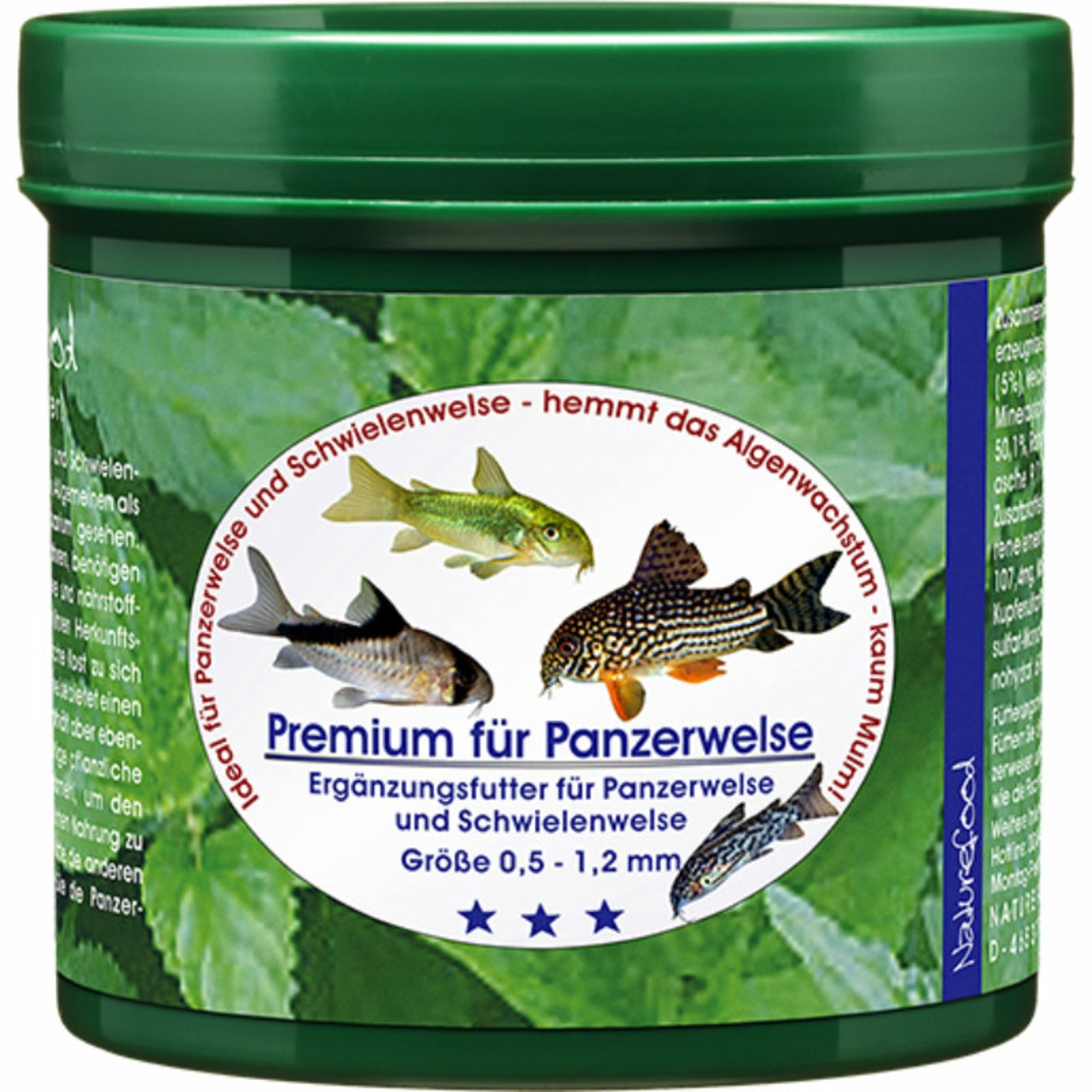 Naturefood Premium pour silures cuirassés