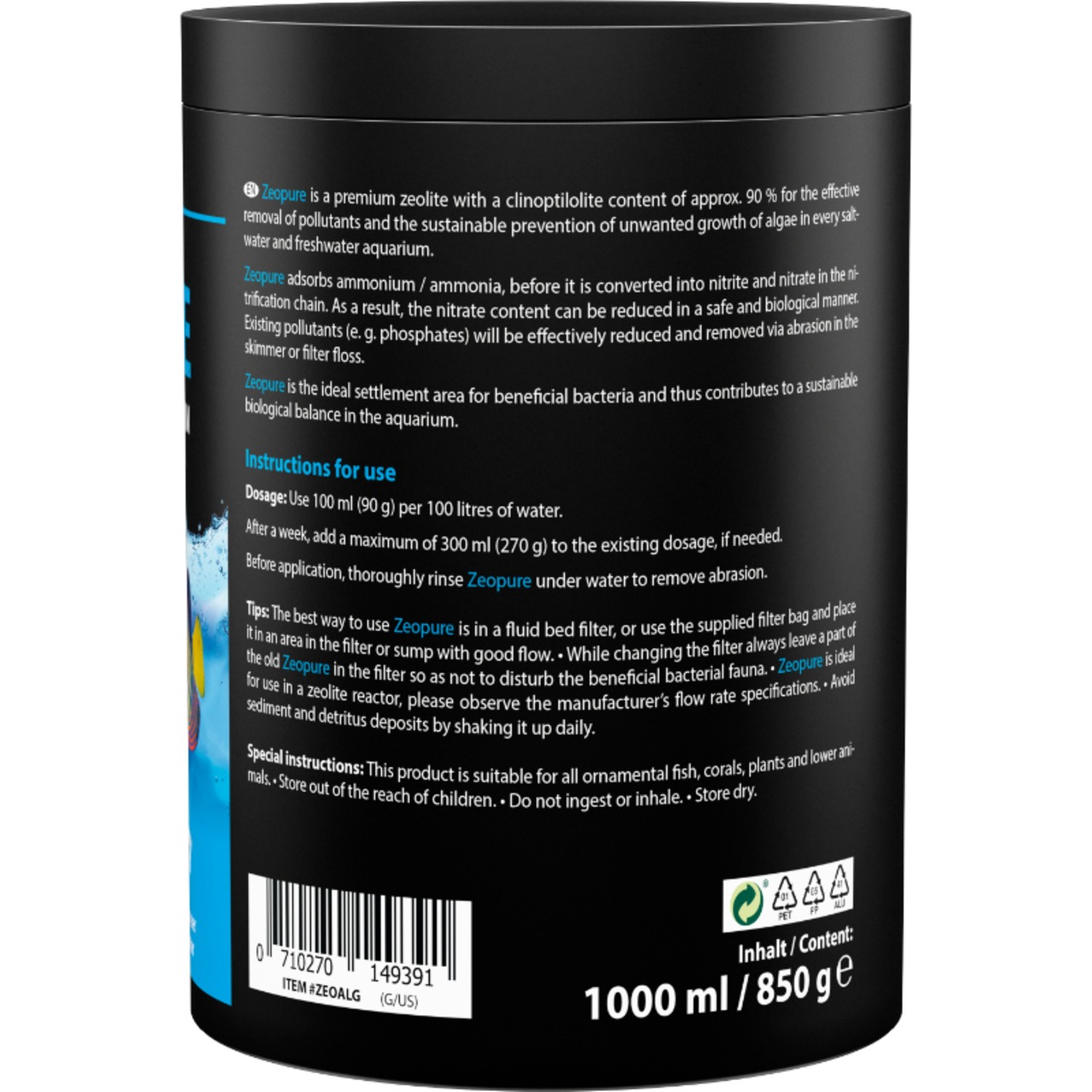 Arka Zeopure 850 g
