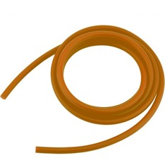 Tuyau silicone orange 2 m