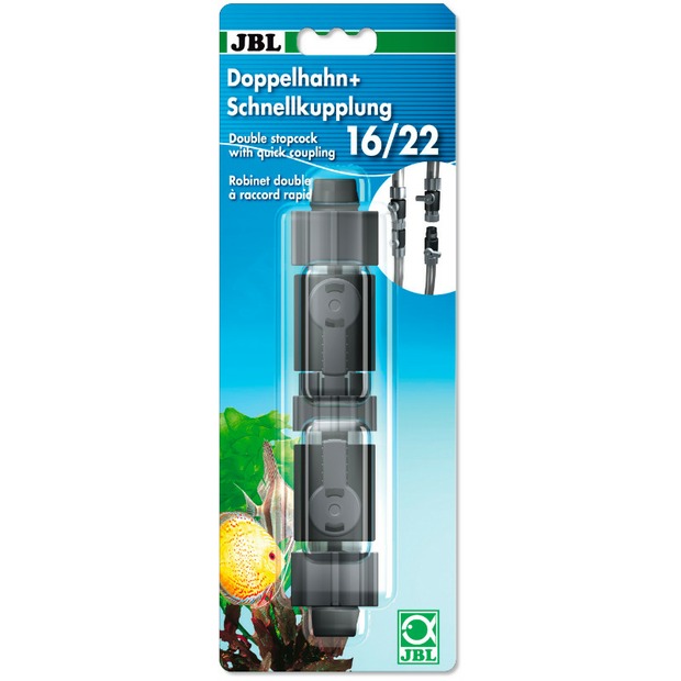 JBL double robinet + raccord rapide