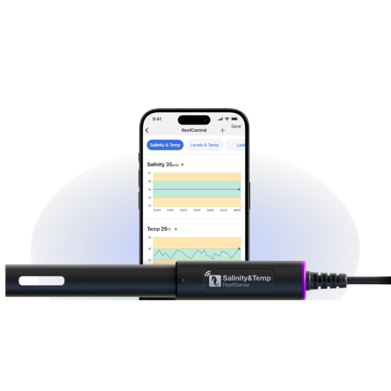 Red Sea ReefSense – Sonde de conductivité & température
