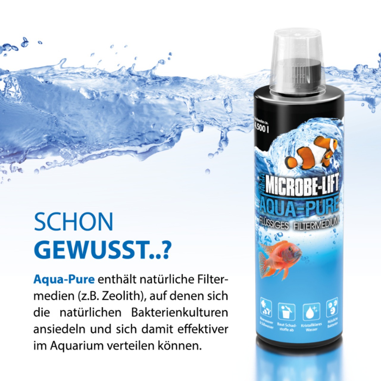 Arka Aqua-Pure masse filtrante 5 L